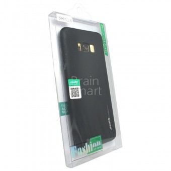 Чехол накладка силиконовая Samsung S8 Plus SMTT Simeitu Soft touch Черный фото