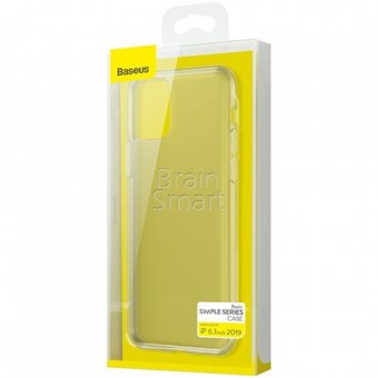 Чехол накладка силиконовая iPhone11 Pro Baseus Simplicity Series Прозрачный фото