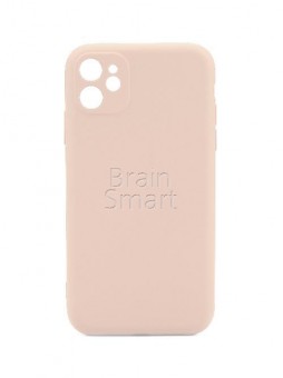 Чехол накладка силиконовая iPhone 11 Monarch Premium PS-01 Пудровый фото