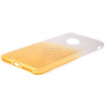 Чехол накладка силиконовая iPhone 7 Plus/8 Plus Aspor Rainbow Collection с отливом золотой фото