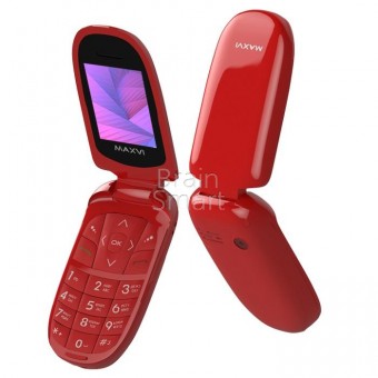 Мобильный телефон Maxvi E1 красный фото