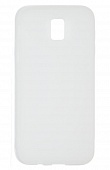 Чехол накладка силиконовая Samsung J730 (2017) SMTT Simeitu Soft touch белый