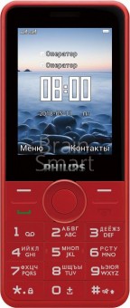 Мобильный телефон Philips E168 красный фото