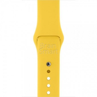 Ремешок SPORT Apple Watch 38mm/40mm желтый (16) фото