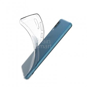 Чехол накладка силиконовая Samsung A02/A022 SMTT Прозрачный фото