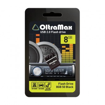 USB Flash Drive OltraMax 8 Gb 50 Black фото