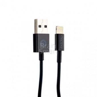 Кабель USB Deppa Apple 8-pin (72131) MFI черный фото