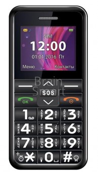 Мобильный телефон Texet  TM-101 черный фото