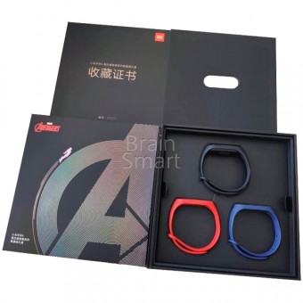 Браслет Xiaomi Band 4 Avengers Limited черный фото