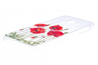 Чехол Samsung Galaxy А310 Deppa Art Case белый/красный фото