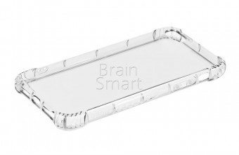 Чехол накладка силиконовая iPhone 5/5S Oucase Guard Series Anti Shock прозрачный фото