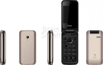 Сотовый телефон Jinga Simple F510 золотистый фото