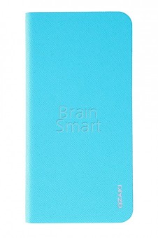 Чехол книжка iPhone 6/6S Ozaki Folio голубой фото