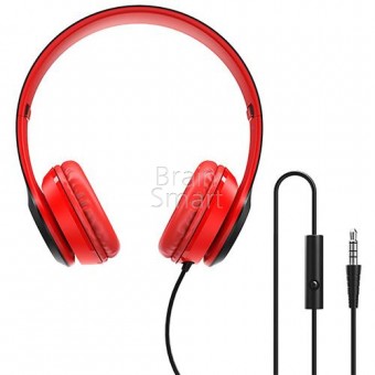Наушники накладные Bluetooth Borofone BO5 Sound Красный фото