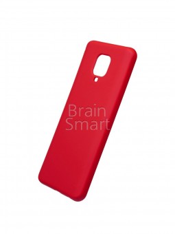 Чехол накладка силиконовая Xiaomi Redmi Note 9 Pro/Note 9S Monarch Красный фото