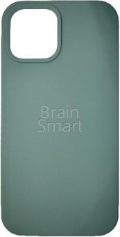 Чехол накладка силиконовая iPhone 12 Mini Silicone Case Сосновый Зеленый (58) фото