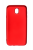 Чехол накладка силиконовая Samsung J730 (2017) THIN красный фото