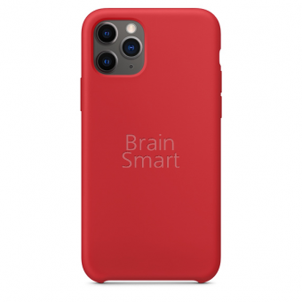 Чехол накладка силиконовая iPhone 11 Pro Silicone Case Красный (14) фото