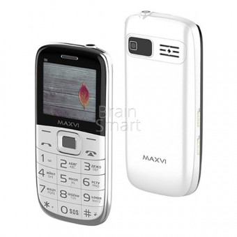 Мобильный телефон Maxvi B6 белый фото