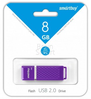 Память USB Flash Smart Buy Quartz Series 8 ГБ violett фото