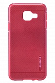 Чехол накладка Samsung A310 Motomo red