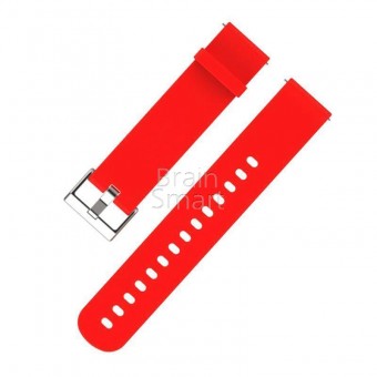 Ремешок для браслета Xiaomi Huami Amazfit Bip Lite MiJobs силиконовый красный фото