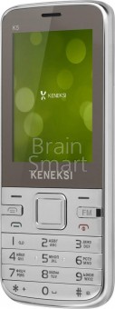 Сотовый телефон Keneksi K5 серебристый фото