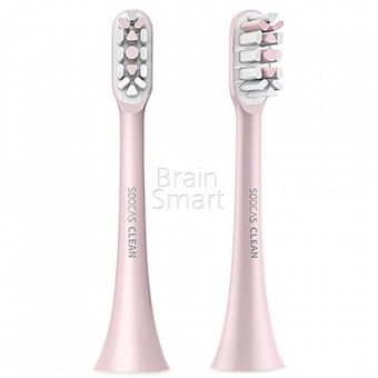Набор для зубной щетки Xiaomi Mijia Soocas Sonic ElectricToothbrush (2шт) Pink Умная электроника фото