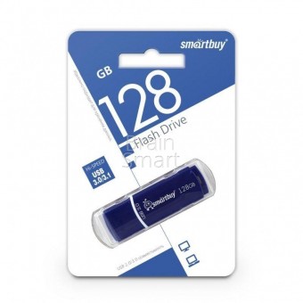 USB Flash Smart Buy Crown USB 3.0 128Gb Blue фото