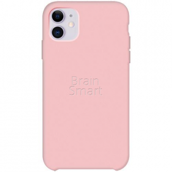 Чехол накладка силиконовая iPhone 11 Pro Max Silicone Case Розовый (12) фото