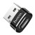OTG переходник Hoco UA6 Type-C/USB Black фото