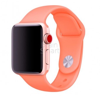 Ремешок SPORT Apple Watch 42mm каралловый фото