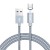USB кабель HOCO U40A Magnetic adsorption Type-C metal gray фото