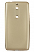 Чехол накладка силиконовая Nokia 5 THIN золотистый