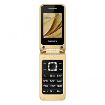 Сотовый телефон Texet ТМ-304 золотистый фото