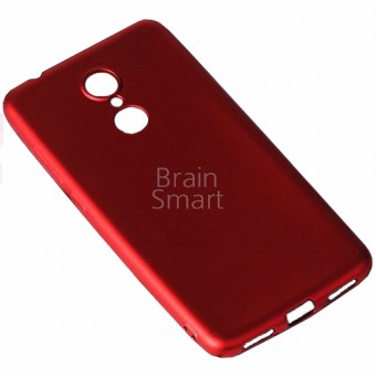 Чехол накладка силиконовая Xiaomi Redmi 5 J-Case красный фото