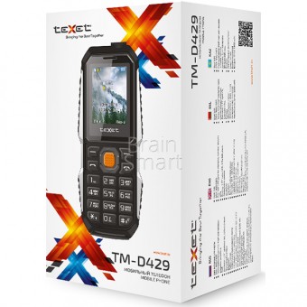 Мобильный телефон Texet TM-D429 Серый фото
