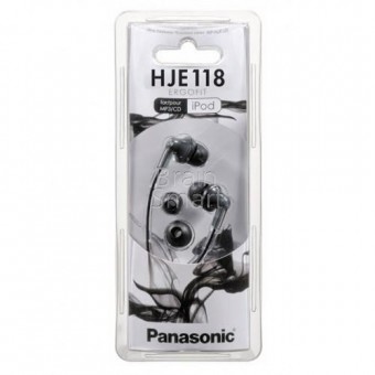 Наушники Panasonic RP-HJE118 чёрный фото