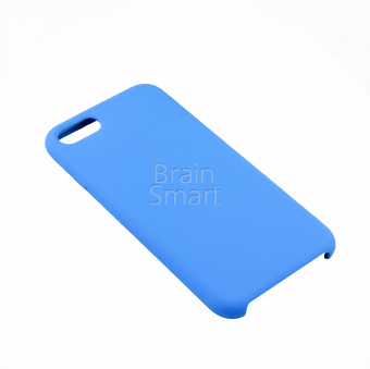 Чехол накладка силиконовая iPhone 7/8 Silicone Case Синий (3) фото