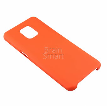 Чехол накладка силиконовая Xiaomi Redmi Note 9 Pro/Note 9S Silicone Case Абрикос (2) фото