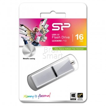 USB флеш-драйв Silicon Power Lux Mini 710 16Gb Silver фото