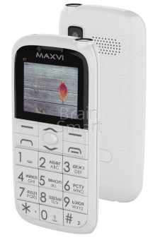 Мобильный телефон MAXVI B7 белый фото