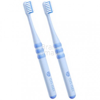 Детская зубная щетка Xiaomi Dr.Bei Toothbrush (2шт.) Blue Умная электроника фото