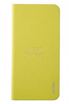 Чехол книжка iPhone 6/6S Ozaki Folio желтый фото
