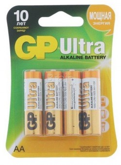 Батарейка GP LR6 Ultra (4 шт./блистер) Alkaline Умная электроника фото