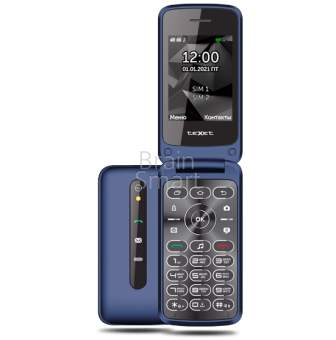 Мобильный телефон Texet TM-408 Синий фото