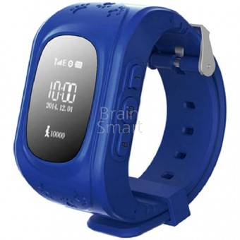 Часы-телефон детские  Q50 (LCD) Синий фото