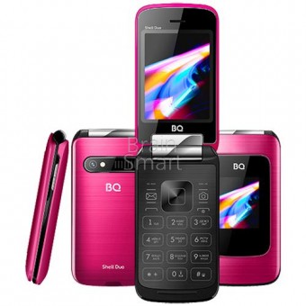 Мобильный телефон BQ Shell Duo 2814 Зеркальный Розовый фото