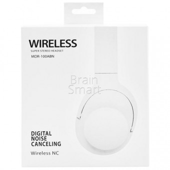 Bluetooth гарнитура Wireless MDR-100ABN white фото