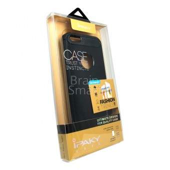 Чехол накладка противоударная iPhone X/Xs iPaky Yuyan black/gold фото